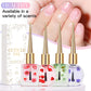 IDOL COLOR 15ml Cuticle Oil Nail Care Cuticle Vitamins Organic Nails Natural Oil Scented Cuticle Oil with Real Flowers