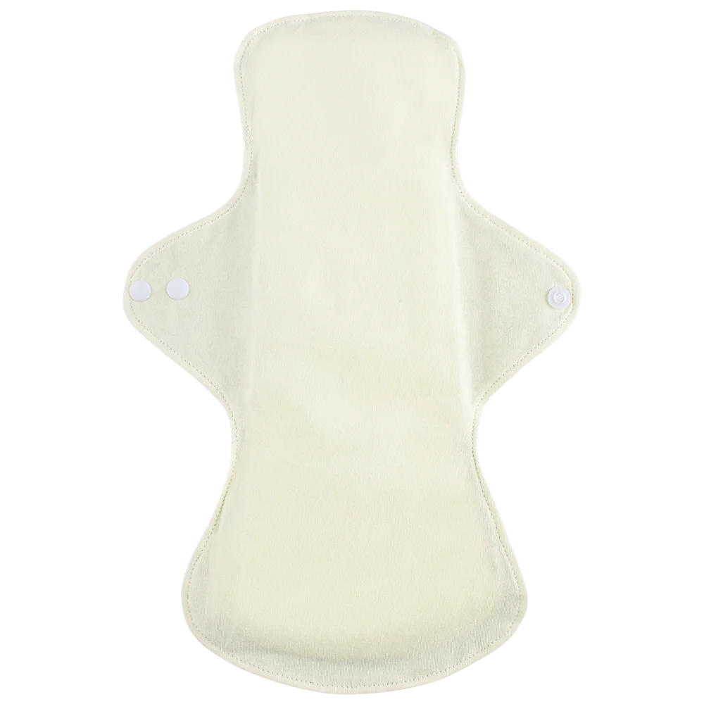 1 pc Reusable sanitary pads with Snap Button Closure, Quick-Absorbing, Machine Washable,Foldable Design, Soft & Breathable