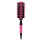 Wooden Round Hair Comb Brush With Boar Bristle Mix Nylon Styling Tools Professional Ceramics Ion Hair Brush Hairdressing Supply