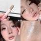 8 Colors Pearlescent Jelly Eyeshadow Stick Shimmer Brightening Highlighter Shadow Stick Waterproof Lasting Eyeshadow Makeup