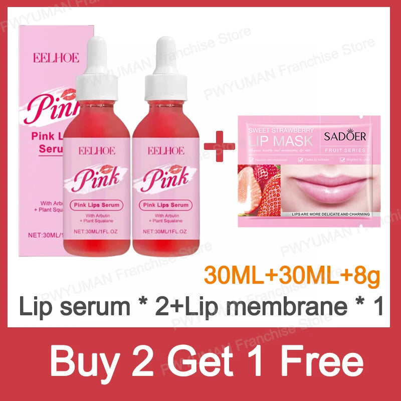 Instant Lip Plumping Essential Oil Nourishing Antiwrinkle Moisturising Sexy Lip Care Ultimate Plumping Lip Gloss Serum Cosmetics