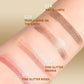 O'CHEAL Three Color Eye Shadow Stick Gradient Delicate Shiny Waterproof Glitter Eye Shadow Waterproof Long-Lasting Eye Cosmetics