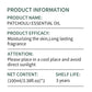 Patchouli essential oil for diffusers, moisturizing, nourishing, hydrating, massage essential oil