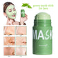 Face Clean Mask Green Tea Cleansing Stick Mask Shrink pores Deep Blackhead Remover facial Cleansing Moisturizing Mask 40g