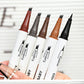 2 in1 Double Head Eye liner Brow Pencil Make up Waterproof Long-lasting No Blooming Rotatable Eyeliner Eyebrow Tattoo Pen Makeup