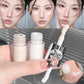 Dual-Ended Pearl Gloss Contour & Highlight Liquid Diamond Silver & Matte White Cream Three-dimensional Shine Face Contouring