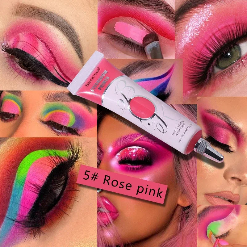6 Colors Eyeshadow Primer Cream Long Lasting Waterproof Eye MakeUp Base Hot Artistic Eyes Makeup Tools Blogger Same Paragraph
