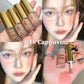 Brown Glitter Liquid Eyeshadow Stick Contour Blush Pigment Fine Shimmer Matte Natural Cheek Milk Coffee Shadow Cream Eye Makeup