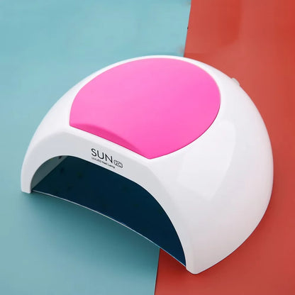 Sun2C UV Nail Lamp 48W Gel Polish Dryer Pedicure Light Manicure Lamp Nail Art Gel Dryer Machine Nail LED Lamp Not Black Handed