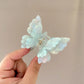Retro Fairy Butterfly Hair Claw Acetate Crab Hair Clip Sweet Princess Shark Hairpin Women Lady Girl Headwear Hair  Accessories