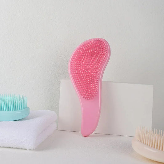 1pcs Hot Magic Handle Comb Anti Static Massage Hair Brush Tangle Detangle Shower Massage Hairbrush Comb Salon Hair Styling Tool