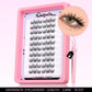 GROINNEYA Natural Cluster Lashes C Curl Manga Lashes Soft Cross Wispy Individual Cluster Anime Eyelashes Extension Eye Makeup