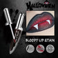 Lip Stain Kiss of Death Bloody Gothic Matte Long Lasting Waterproof Non Stick Color Darkens Over Time Vampire Makeup