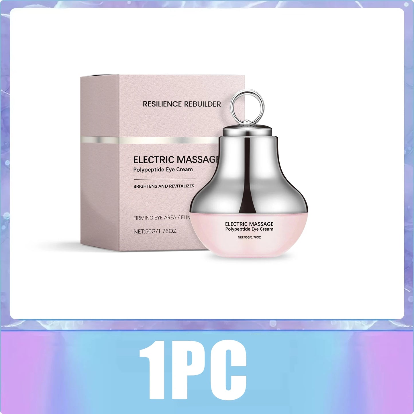 Peptide Eye Cream Vibration Massage Brighting Removing Dark Circle Firming Anti Wrinkle Moisturizing Electric Roller Eye Serum