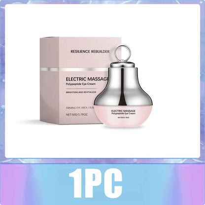 Peptide Eye Cream Vibration Massage Brighting Removing Dark Circle Firming Anti Wrinkle Moisturizing Electric Roller Eye Serum