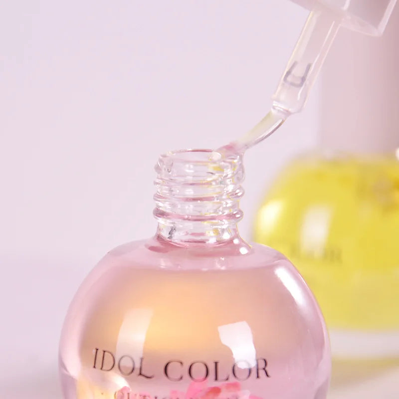 15ml/Bottle Nail Nutrition Oil Moisturizing Dried Nutrient Nail Cuticle Oil 9-Flowers Manicure Care Repair Damaged Liquid Oil #*