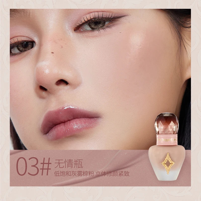 Haggard Liquid Blusher Water Light Moisturizing Paste Natural Brightening Repair Maintain Longlasting Makeup Nude Color