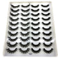 2023 New 20 pairs natural long 3D mink false eyelashes fake lashes makeup kit Mink Lashes extension eye lashes short eyelashes