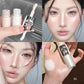 Dual-Ended Pearl Gloss Contour & Highlight Liquid Diamond Silver & Matte White Cream Three-dimensional Shine Face Contouring