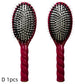 Fried Dough Twists Boar Bristle Hair Brush Scalp Massage Comb Professional Salon Grade Detangling Hairbrush 1Pcs