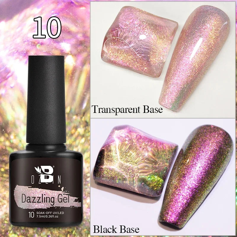 AWStorG 7.5ml Starlit Cat Magnetic Gel Nail Polish Must need Black Gel-Polaris Light Soak Off UV Gel Varnis Semi Permanent DIY