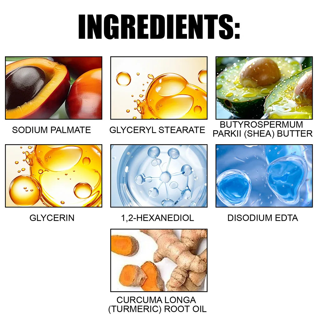 Organic Turmeric Soap Handmade Soap Natural Skincare Bar For Moisturizing And Exfoliating Body Face Cleaning Skin Gentle Care