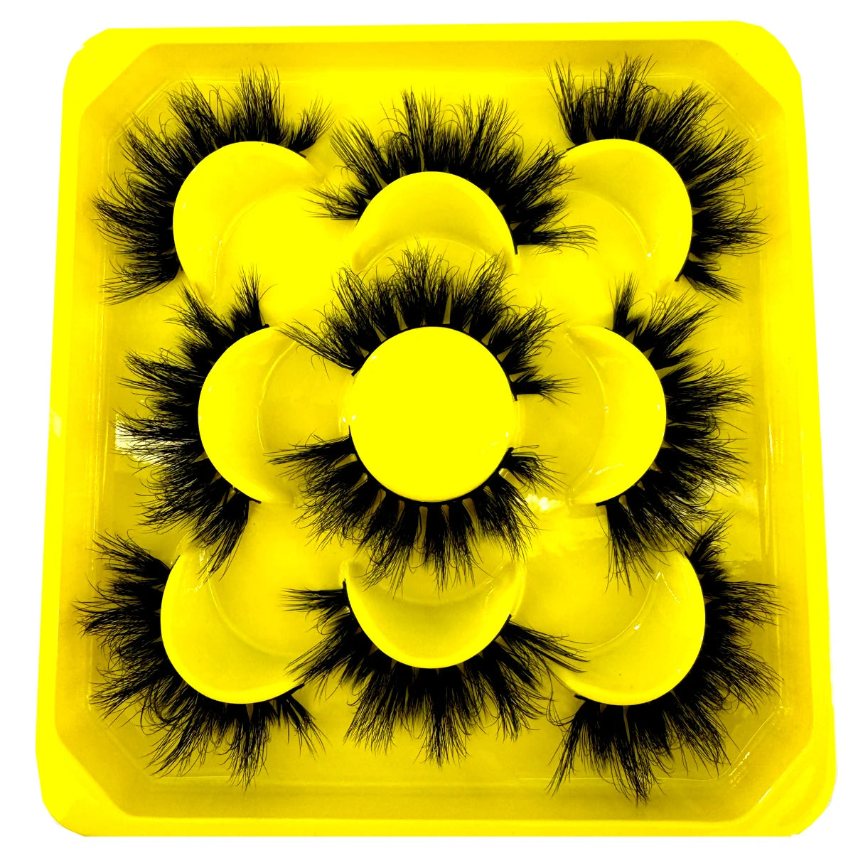 MKYDCG New Fluffy Long Lashes 3D Faux Mink Lashes Natural False Eyelashes Dramatic Soft Volume Lashes Eyelash Extension Makeup
