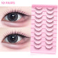 10 pairs Natural Lashes Manga Full Strip Lashes Makeup Bulk Wholesale Dropshipping Eyelash Extension Lashes Anime False Eyelash