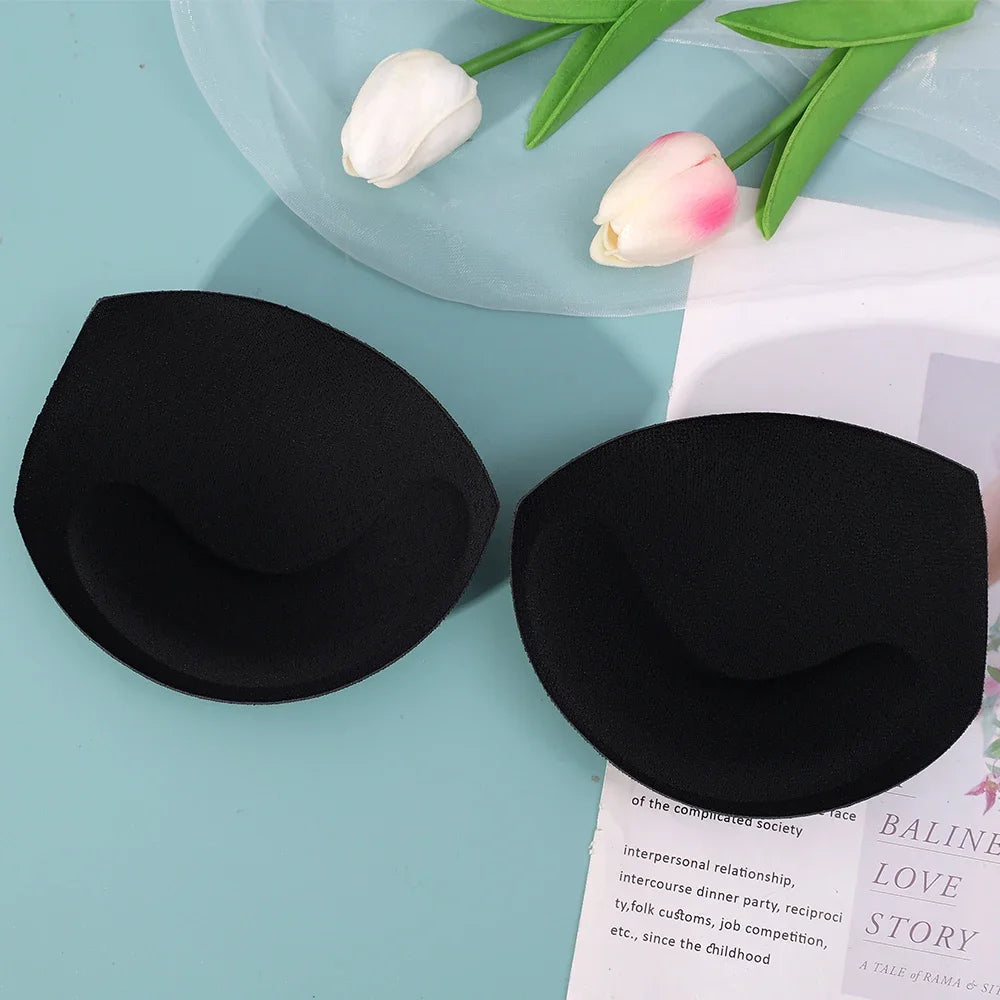 3D Removable Push Up Bra Pads Inserts Women Underwear Breast Lift Breathable Sponge Padded Bra Pad Lining Swimsuit Bra Insert