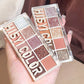 Star Rejuvenation Ten-Color Eye Shadow Pearl Matte Pink Pure Desire Powder Brown Plate Gentle Daily Cheap Makeup