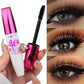 4D Waterproof Curling Mascara Lengthens Eyelashes Extension Black Silk Fiber Lasting Mascara Cosmetic No Smudging Female Makeup