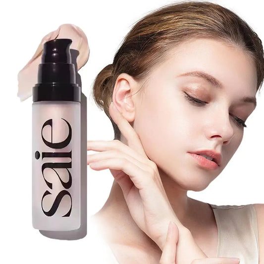 Lustrous Gel Highlighter 15ml High Gloss Non Sticky Moisturizing 12H Lock In Moisture Gentle For Sensitive Skin Face Brightener