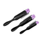 9-Row Detangling Hair Brush Scalp Massager Wet Dry Comb for Curly Straight Hair, Denman Style Detangler for Women Men Salon Use