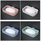 No Punch Wall Mount Soap Box Wheat Straw Suction Cup Non Trace Stick Soap Holder Drainage Bathroom Accessory