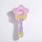 New Cartoon Air Cushion Massage Comb Star Shape Sequins Quicksand Anti-knot Combs for Baby Kids Comb for Curly Hair