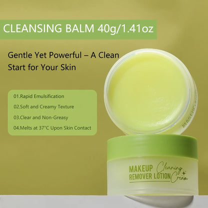 This Gentle Cleansing Balm Has A Refreshing Fruity Scent Emulsifies Instantly Is Non Greasy And Effectively Removes Makeup