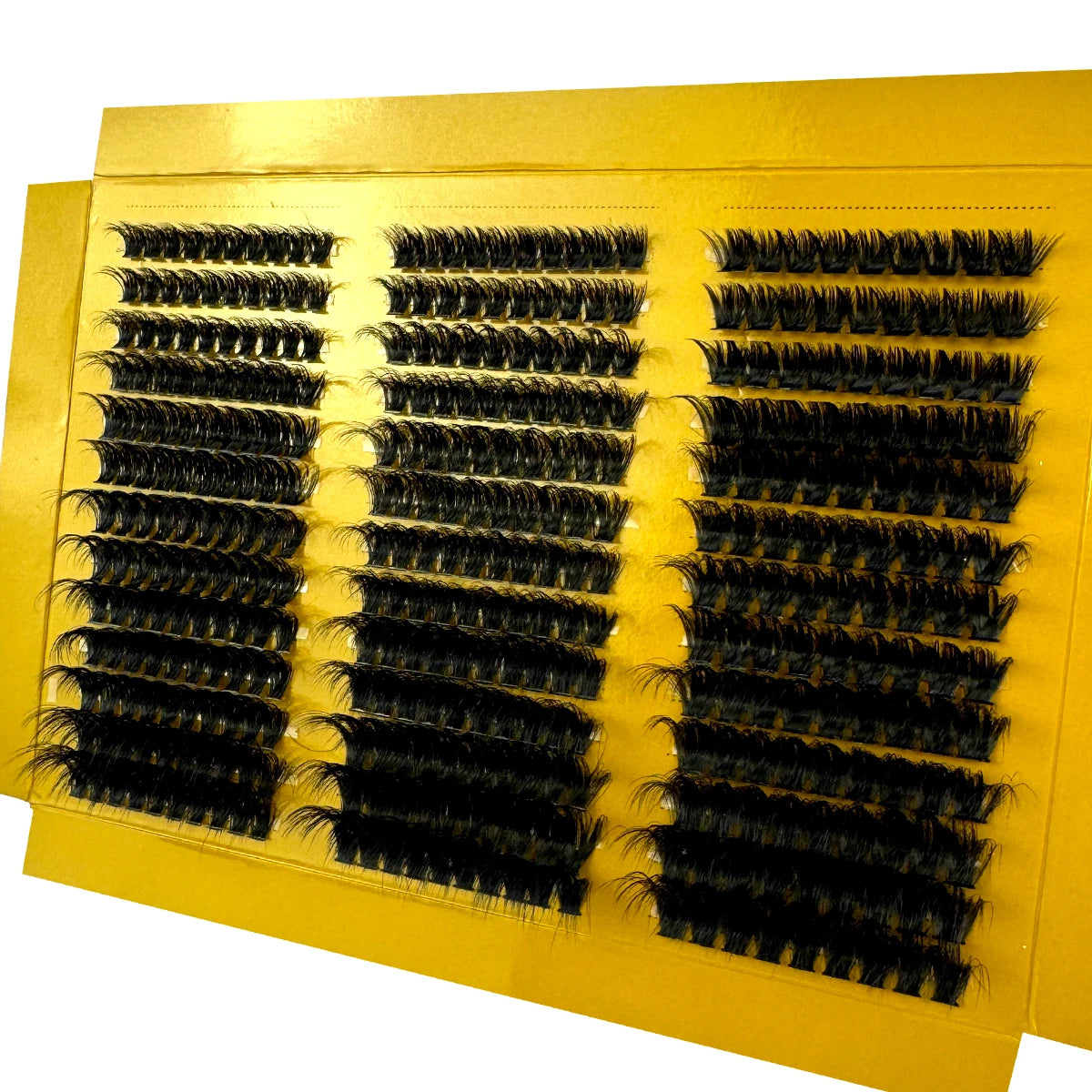 5D Fluffy Thick Eyelash Clusters C/D Curl Wispy Individual Lashes 290 fans 60+80+100 Mix Eyelash Extensions False Eyelashes