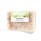 M+Natural Coconut Milk Soap with Frosted Particles, Bright White Essential Oil, Hand Made Soap, Hand Moisturizing, 100% Organic
