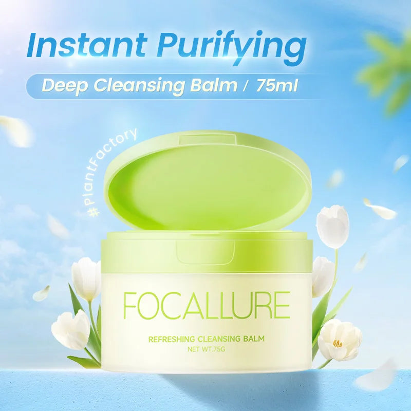 Refreshing Cleansing Balm 75g Deep Clean Moisturizing Makeup Remover Balm For Sensitive Skin Hot Sale