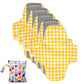 BIAI Large Size Female Nursing Pad Naturally Cloth Menstrual Pad Breathable Graphene Sanitary Pads Panty Liner For Women 22*28CM