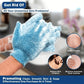 1-10pcs Colourful Exfoliating Gloves, Bath Gloves For Shower, Double Sided Exfoliating Gloves, For Spa, Massage And Body Scrubs