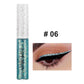 HANDAIYAN 12 Colors Shiny Eye Liners Pigment Silver Rose Gold Color Glitter Liquid Eyeliner Metallic Colorful Makeup For Women