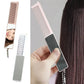 1pc Mini Folding Massage Comb Head Massager Anti-Static Portable Travel Hair Brush Girl Hair Combs with Mirror One Piece Combs