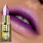 1PC Purple Glitter Two-tone Lipstick Red Rose Moisturizing Lipsticks Cosmetics Easy to Use Lip Tint Makeup Lip Beauty Long Lasti