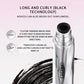 GECOMO Small Silver Tube Eyelash Mascara Brown - 12H Waterproof Long Thick Dense Curly Non-smudging Long-lasting Natural