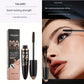 1 PC Waterproof 3D Mascara Thick Long Smudge-proof Plump Encrypted Long-lasting Curling Large Eye Makeup with 360° Spiral Brush