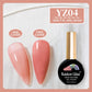 RG 15ml TPO&Hema Free 5Color Nude Jade Fat Gel Nail Polish Translucent UV Gel Polish Long Lasting Professional Nail Art Autumn
