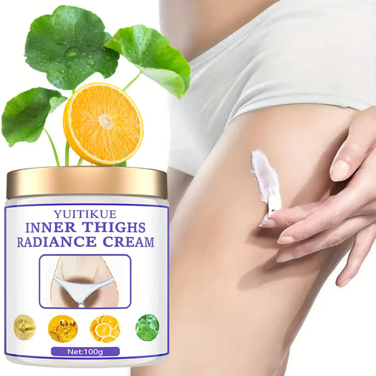 YUITIKUE Vitamin C Body Brightening Cream 100g - for Inner Thighs, Underarms & Private Areas, All-Over Radiance