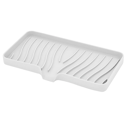 Self Draining Soap Bar Holder Silicone Kitchen Sink Soap Dish Sponge Tray Creative Washing Table Soap Tray Free Punch Drain Rack