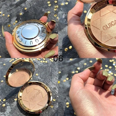 2020 Makeup Shimmer Powder Highlighter Palette Base Illuminator Highlight Face Contour Cosmetics Eyes Palette Bronzer